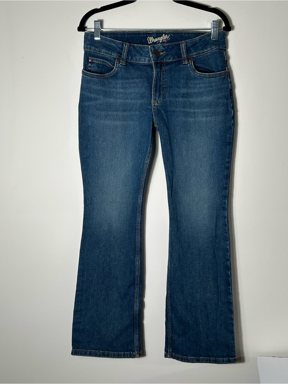 Wrangler Retro Mae Boot Cut Jeans Womens Tag Size 29x30 Cowgirl Comfort Stretch